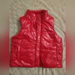 a new day Red Fuzzy Jacket